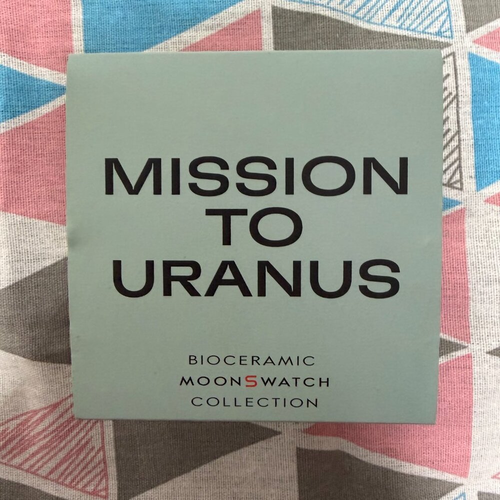 Omega X Swatch MoonSwatch Mission to Uranus Watch - Picture 5 of 5